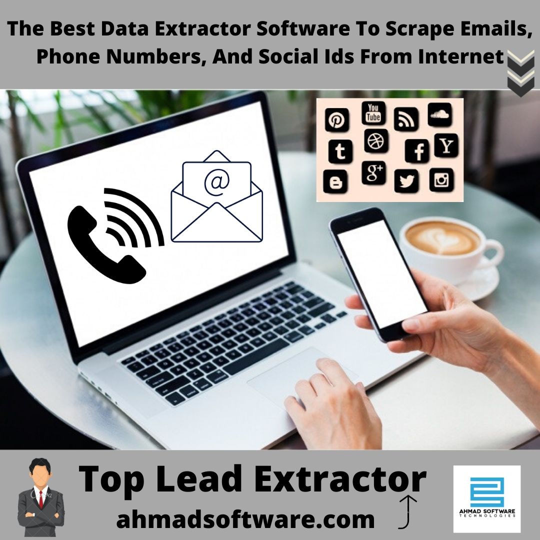 Etract Emails, Phone Numbers, And, Social ids of USA People